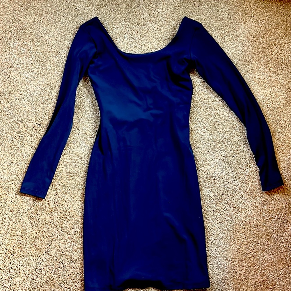 Susana Monoco Navy Long Sleeve